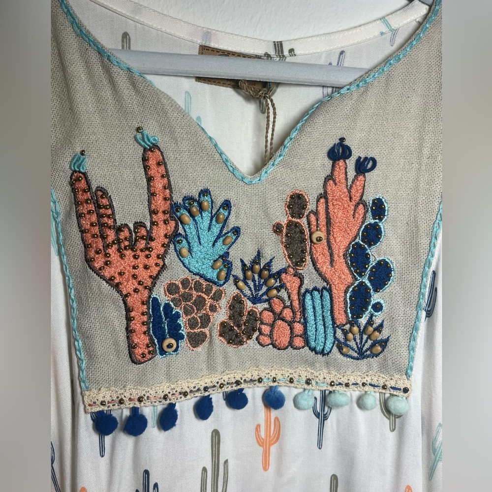 Skemo Kids Palo Alto Short Kaftan coverup size 6
